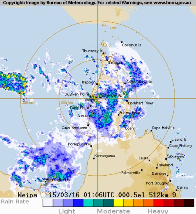 Tropical Low Queensland