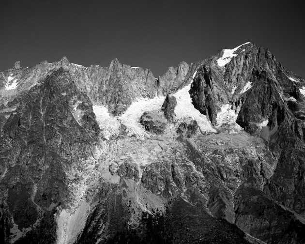 De Pointe, Tour du Mont Blanc 2015. 20 x 24 inch Silver Gelatin Print. © Tom Goldner, The Fox Darkroom & Gallery.