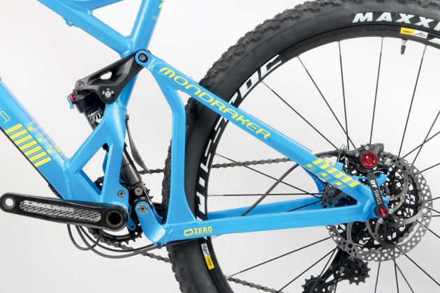 The Zero suspension is a short link four-bar system, not entirely unlike a DW Link or Maestro system.