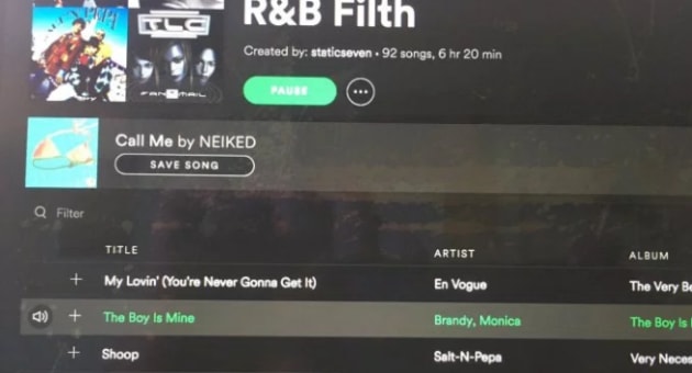 spotify sponsored songs
