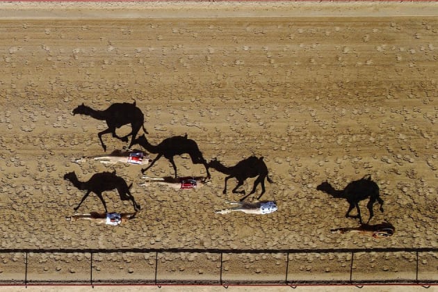 Dubai, United Arab Emirates. PHOTOGRAPH BY SHOAYB KHATTAB, 2017 THE PHOTOGRAPHERS OF DRONESTAGRAM