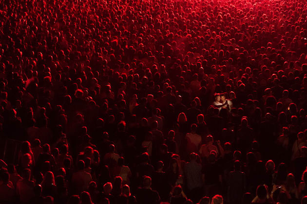 The year 2016. reminds me the time in which selfie culture determines our existence if we were somewhere or doing something. The photo was taken at a concert Massive Attack in Pula/Croatia. Copyright: © Jelena Janković, Serbia, Shortlist, Open, Street Photography, 2017 Sony World Photography Awards.