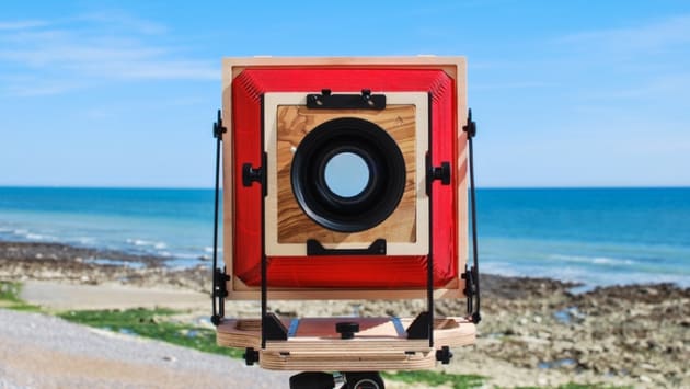 Intrepid Camera Co.'s 8x10 large format camera.