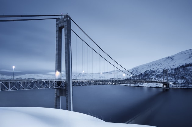 'Arctic Norway – Kvalsund-Bridge' by Jason Barraclough