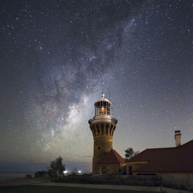 You don’t have to leave the city limits of Sydney to capture the Milky Way. Barrenjoey Headland offers spectacular viewing and I had a super clear evening on this visit. Sony A7S, Canon 17mm TS-E tilt-shift lens, 15s @ f/4, ISO 12800, tripod.