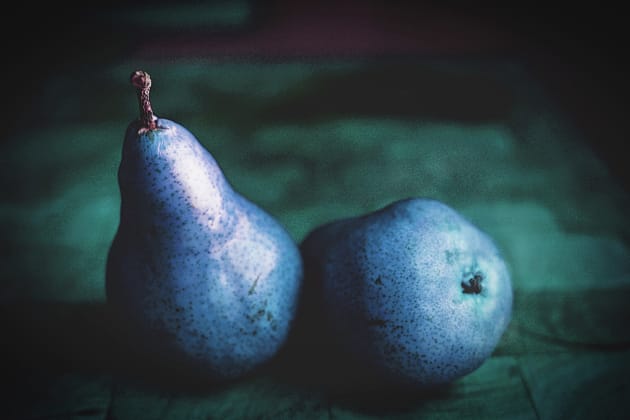 'Blue Pears' by Stella Scarfo