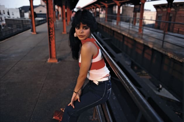 Subway. New York City, USA. 1980 © Bruce Davidson/ Magnum Photos. “In 1980, the New York subway system was deplorable—unsafe, scribbled all over with graffiti. Some of it very interesting. I took it upon myself to explore the 500 stations in the subway complex. I started with black and white then shifted over to color because I found a lot of meaning in color in the subway. So I would go each day and night to a different place in the subway system to photograph people, making contact in many cases. I began to have a kind of tunnel vision, a compulsion to explore color, form, and life in this very rich and treacherous environment.”