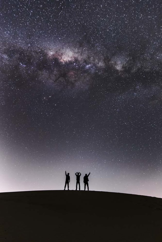 Milkyway seekers by David Jo