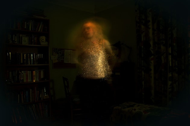 HEAD ON STUDENT PRIZE
First place: 'Animated' by Sophie Smith.
In 'Animated' I asked my friend to play some music and dance to her heart's content. The slow shutter speed caused her sequinned top to resemble sparks flying around her, representing energy and liveliness.