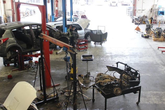 ACM dismantling at Smithfield