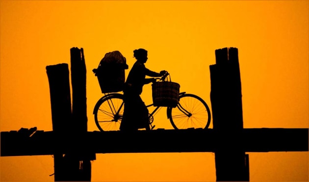 Bridge Sunset by Kerry Boytell