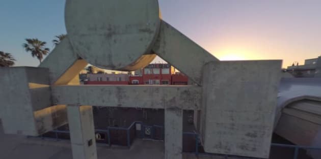 A screen grab of Robert McIntosh's impressive footage.