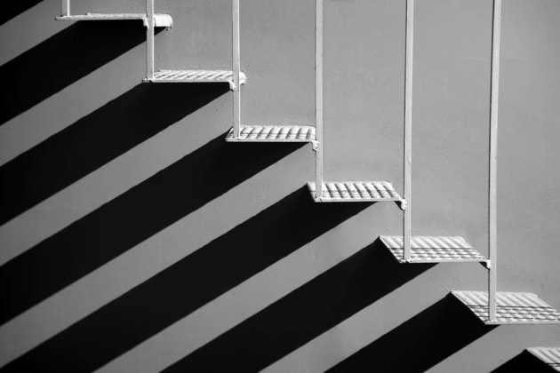 Stairway by Ros Osborne