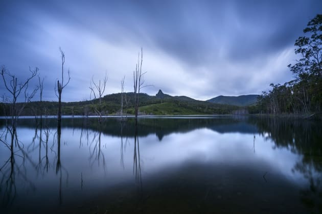 'Stormy Skies at Hinze Dam' by Kyle Sier