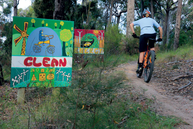 Inspired by local mountain bike Matthew Nott, Tathra is raising funds to create a more sustainable community and the Tathra Enduro event plays a role in this.