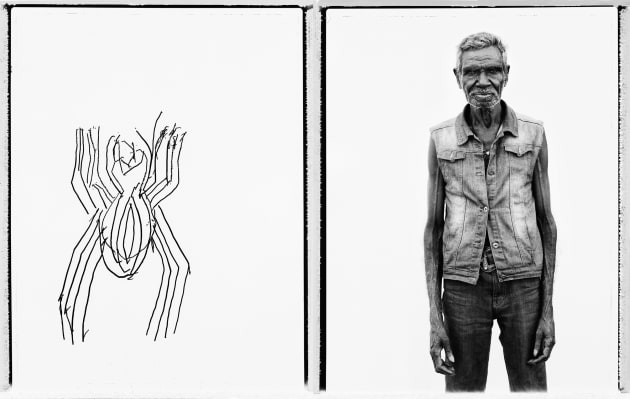 Bobby Bunungurr 2016, C-type print. © Tobias Titz.