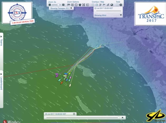 Transpac tracker