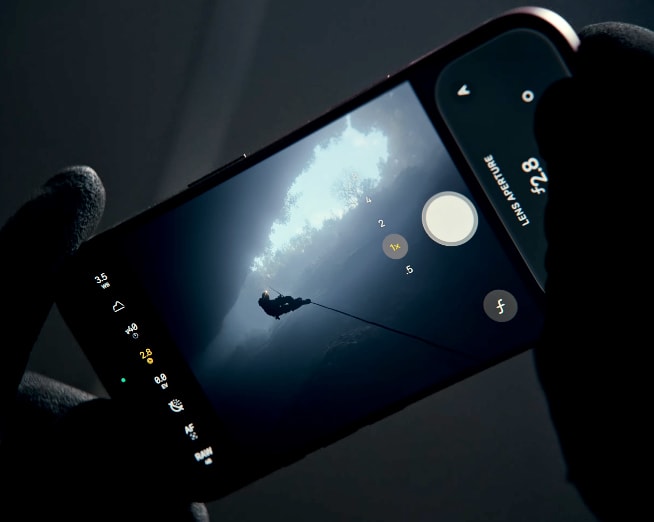New camera controls. Image: Apple