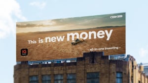 IG Markets ‘This is New Money’ via Princess 