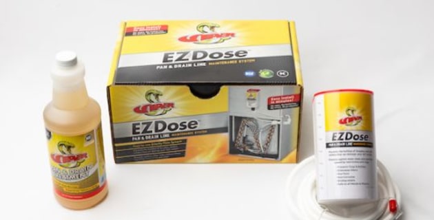 Prevent condensate drain clogs