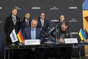 Airbus and SkyFall partner on European defence