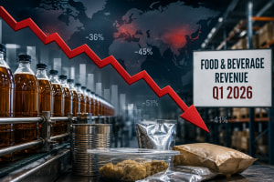 Unleashed report: F&B revenue falls sharply in Q1 2026