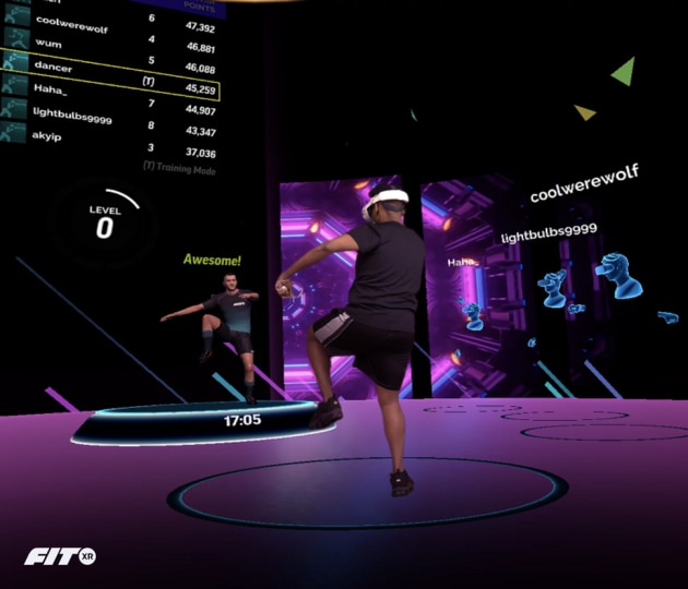 User gaming with the Oculus Quest 2 - Credit: Oculus