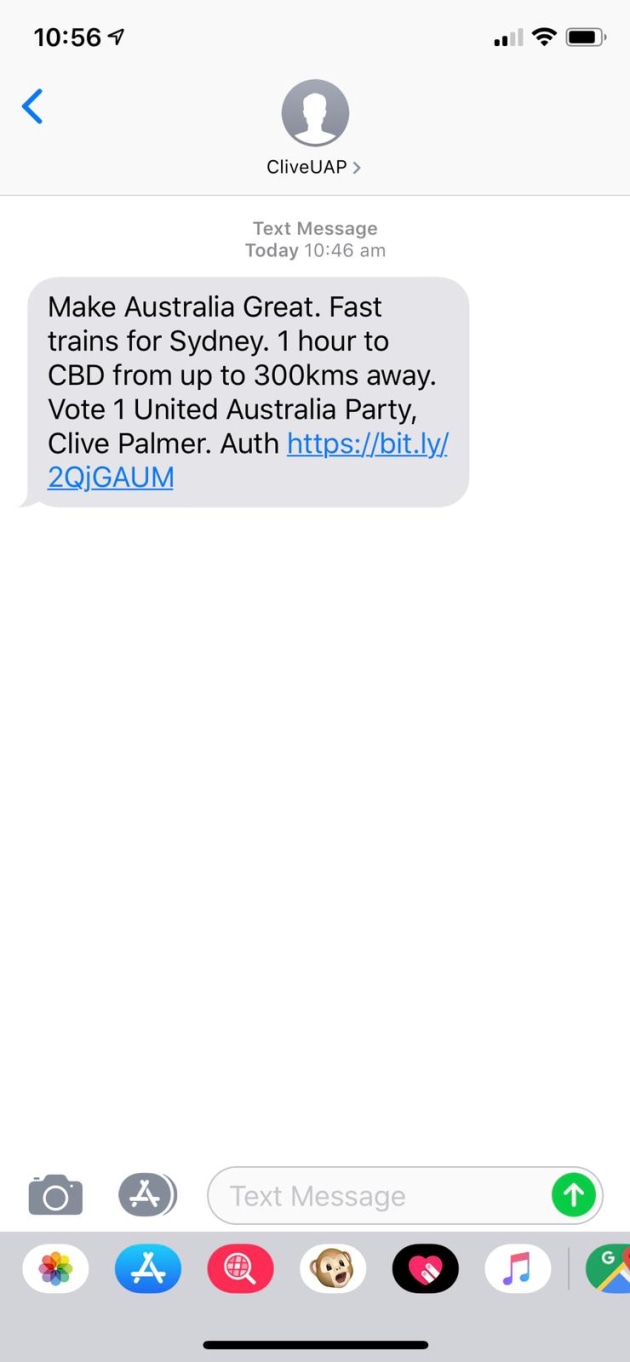 clive palmer text