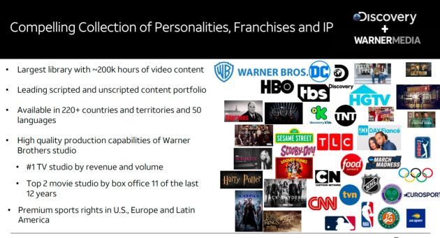 at&t and warner