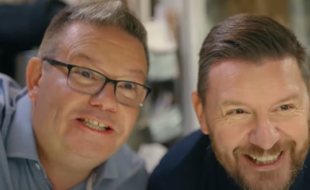 Gary Mehigan and Manu Feildel