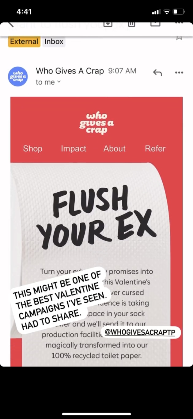 Campaign email