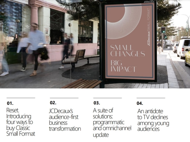 JCD pitch to media agencies supplied april 2023