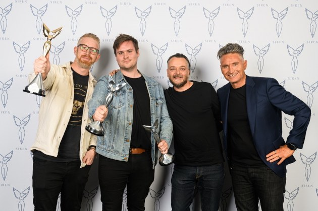 Matt Wilson, Luke Williams, Joe Hawkins & Dave Hughes, Siren Awards 2022