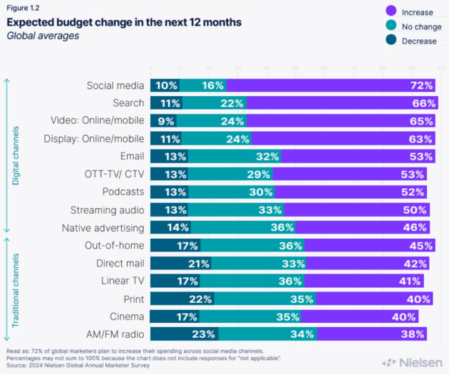 nielsen annual marketer survey 2024