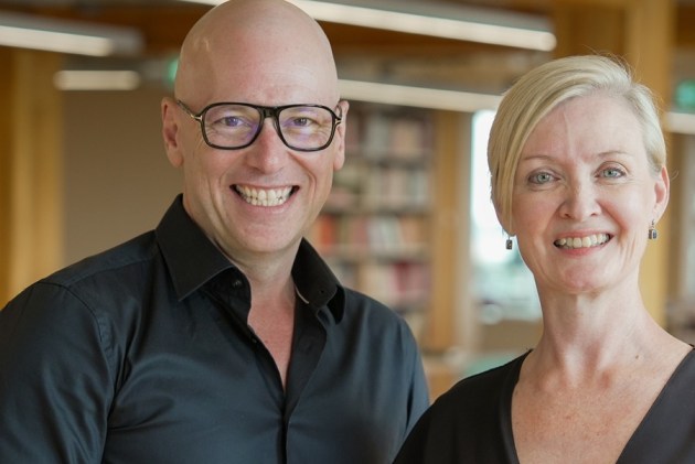 Rod Mooseek, Managing Director of Heads & Tales alongside Melissa Webber Managing Director of Holy Cow supplied march 2026