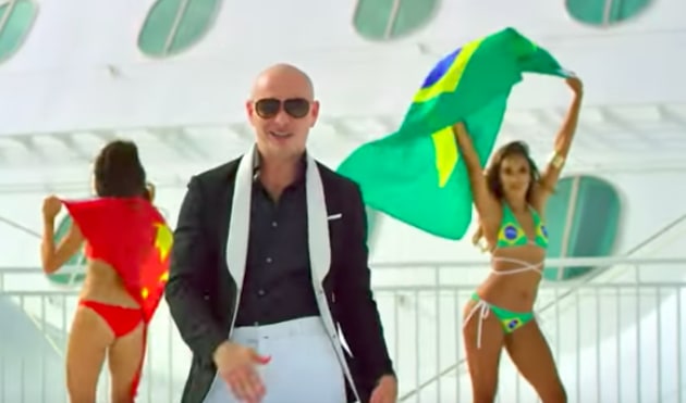 pitbull is a brand ambassador for Norwegian cruise line