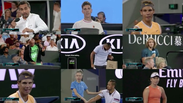 Uber Eats Australian Open Ambush