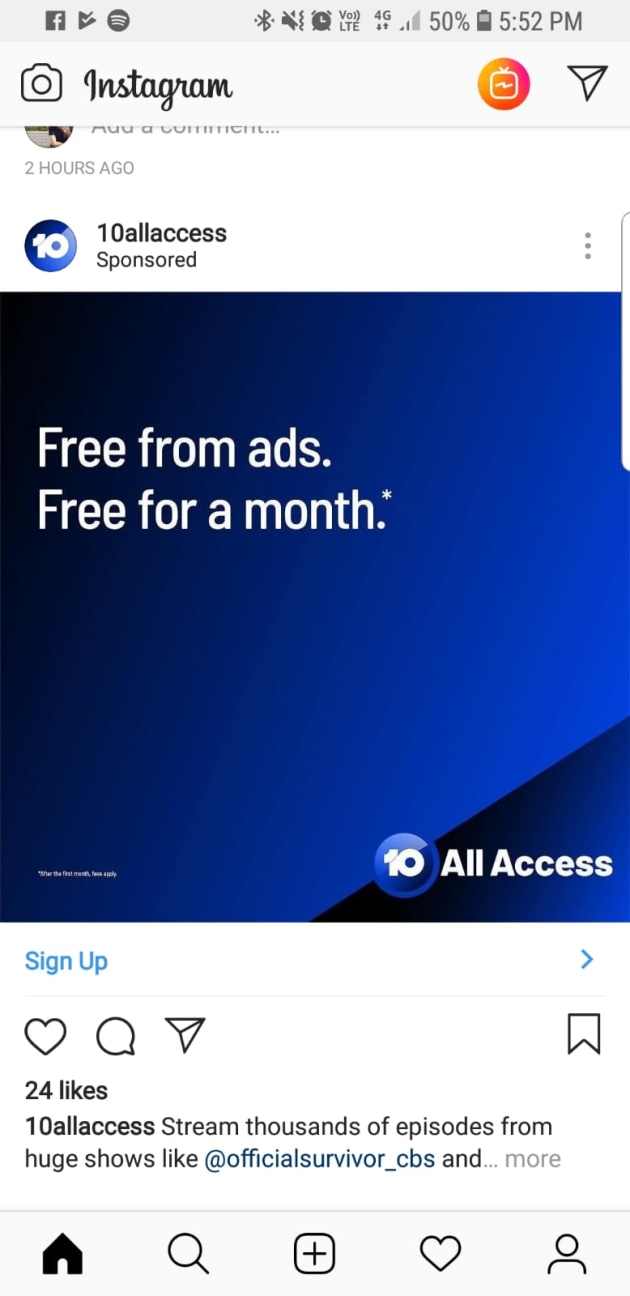 10 All access insta