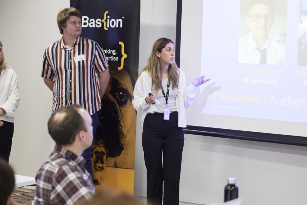 Sean Doyle (Swinburne, Leading Edge Creatives), Jasmine Simon (Swinburne, Leading Edge Creatives).
