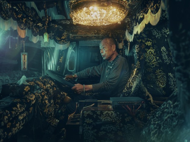 © Todd Antony, Junichi Tajima, Japan. The Japanese subculture of dekotora, meaning ‘decorated trucks’, stems from the 1970s Torakku Yaro ̄ (‘truck guys’) films. Junichi Tajima is the head of Utamaro Kai, a dekotora association. He said that with the right truck a driver can make even dark times feel bright.