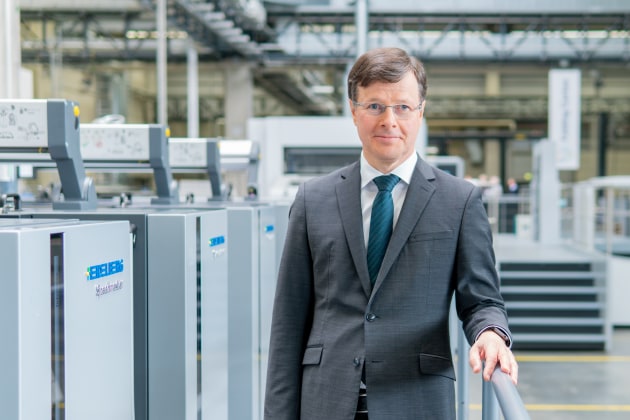 New man at the top: Heidelberg CEO Ludwin Monz