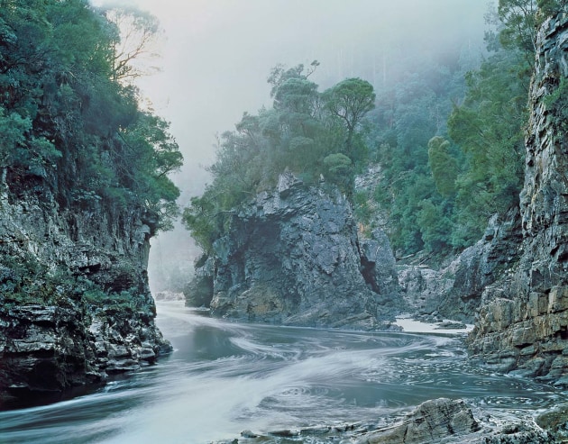 Morning light on Little Horn, Cradle Mountain-Lake St Clair National Park, Tasmania, 1995. The image that many consider saved the Franklin river, helped bring down Malcolm Fraser’s government and ultimately win the No Dams campaign, one of the most significant environmental wins in Australian history. Dombrovskis famously said at the time,‘If the dam goes ahead, I would find it simply too painful to stay here. I would leave Tasmania. I wouldn’t stay!’