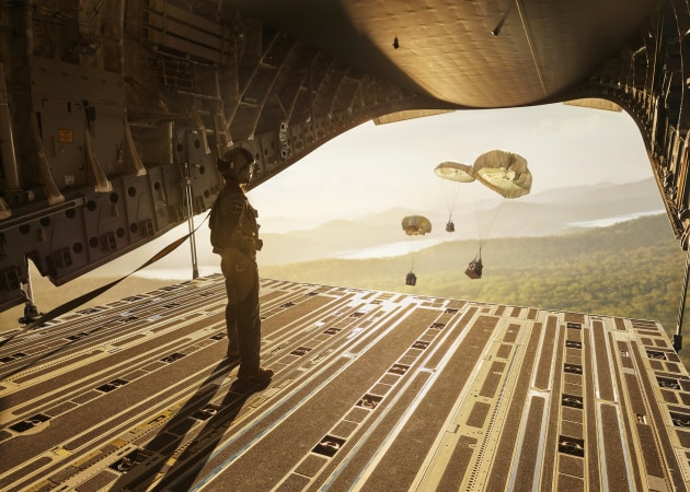 Simon Harsent, 'Air Force – where your potential lives' – Winner, Advertising & Fashion.