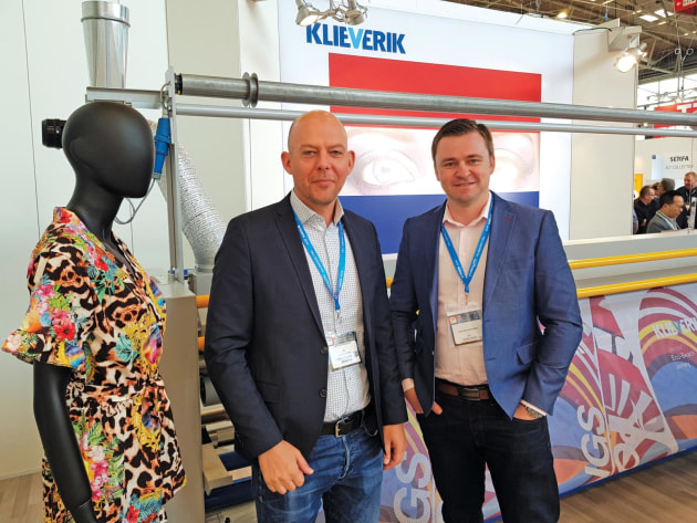 End-to-end solutions: John Buitenkamp (l) and Cleiton Schneider from Starleaton on the Klieverik stand