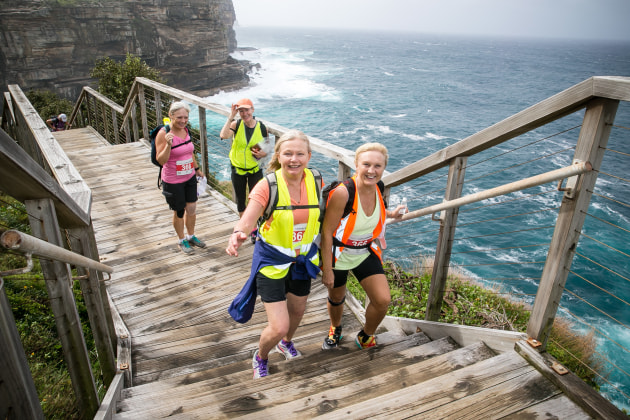 Sydney Coastrek offers stunning ocean views.