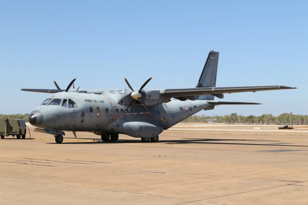The CN235 from Transport Squadron ET-52 “La Tontouta” was based at RAAF Tindal and was the only airlift asset in Pitch Black 2022. (Nigel Pittaway)