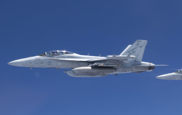 6 Sqn deployed seven EA-18G Growlers and a number of crews to Darwin for Pitch Black 2022. (Nigel Pittaway)