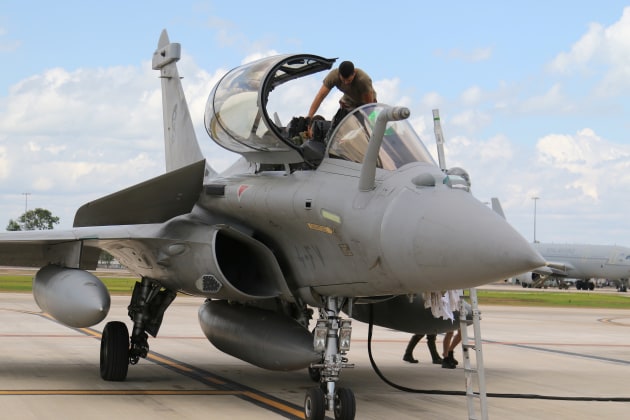 Crews from all four of France’s Rafale wings participated in Pitch Black. (Nigel Pittaway)