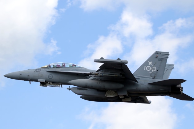 During Pitch Black 2022, the Growlers flew in support of both day and night missions. (Nigel Pittaway)