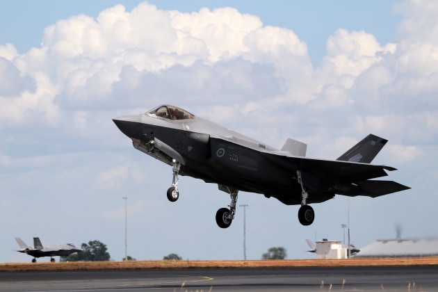 The RAAF began receiving its F-35As in 2014, but Pitch Black 2022 was the first Australian multi-lateral exercise the aircraft has participated in. (Nigel Pittaway)